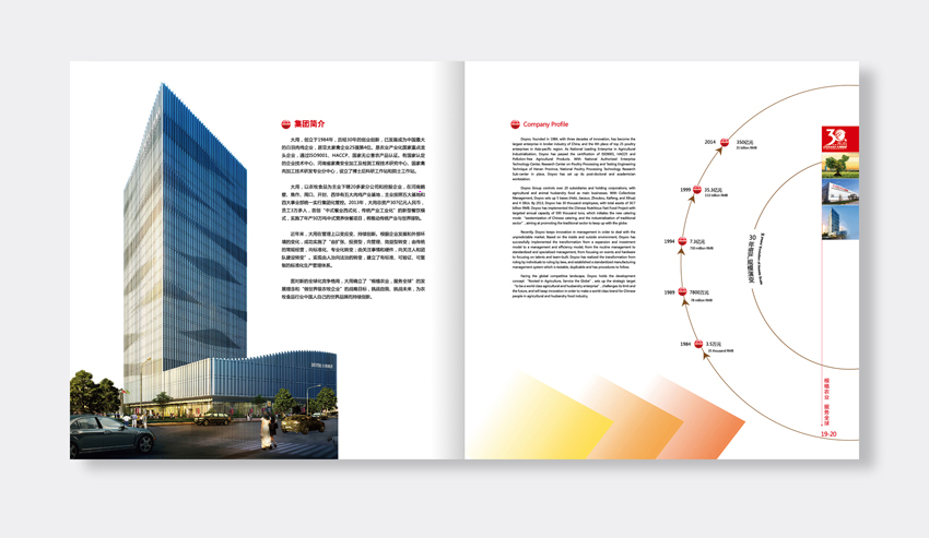 集團(tuán)30周年紀(jì)念冊(cè)設(shè)計(jì)