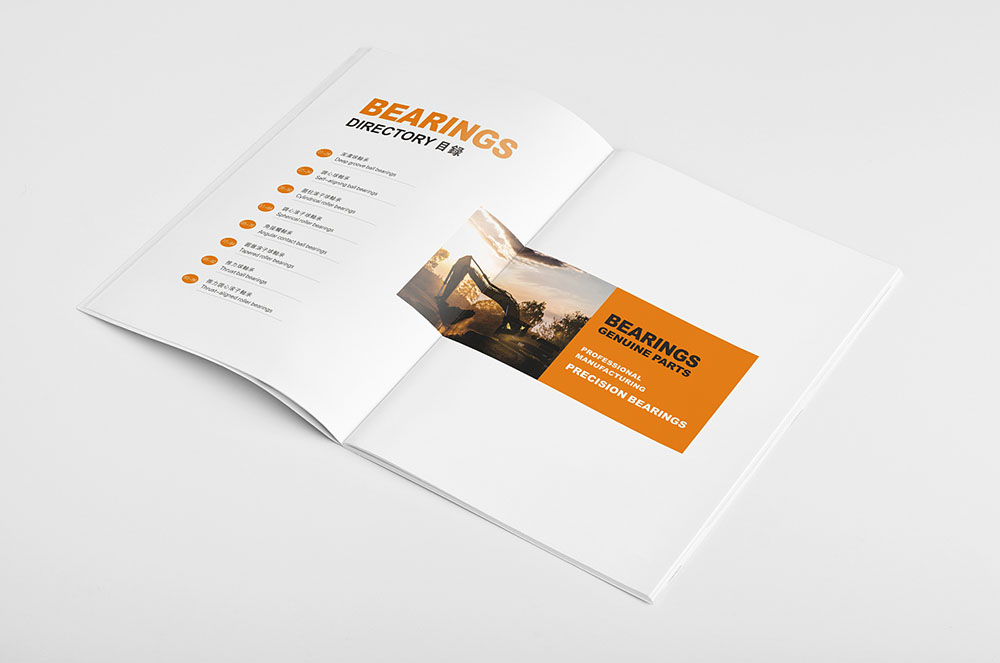 軸承企業(yè)畫冊設計,機械工業(yè)畫冊設計