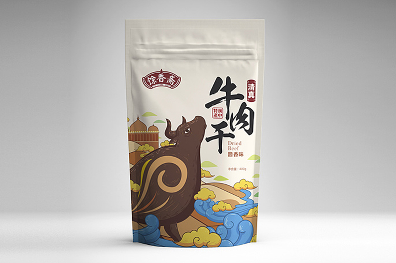 牛肉干包裝設(shè)計(jì)有什么技巧？