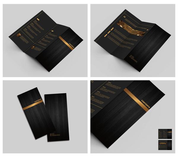 個(gè)性三折頁(yè)設(shè)計(jì)方法是什么？?jī)r(jià)格大約是多少