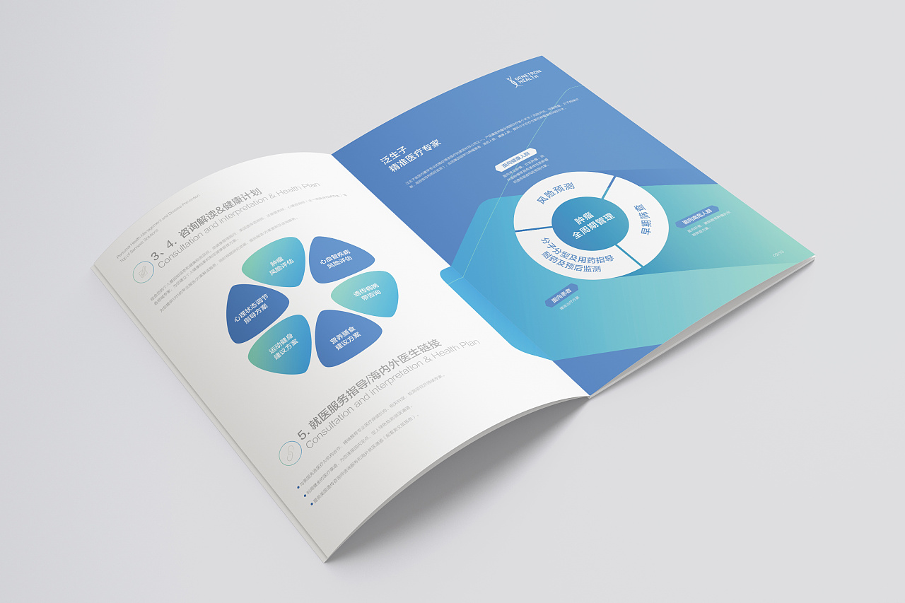 基因檢測企業(yè)畫冊設計,拉P企業(yè)畫冊設計公司