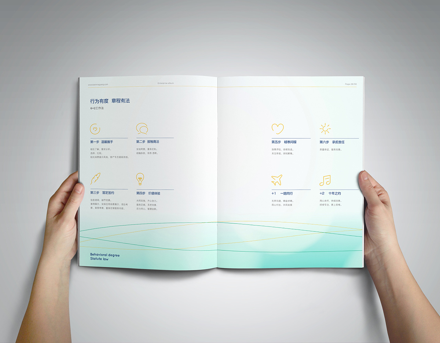 簡約風產(chǎn)品服務畫冊-產(chǎn)品畫冊設計公司