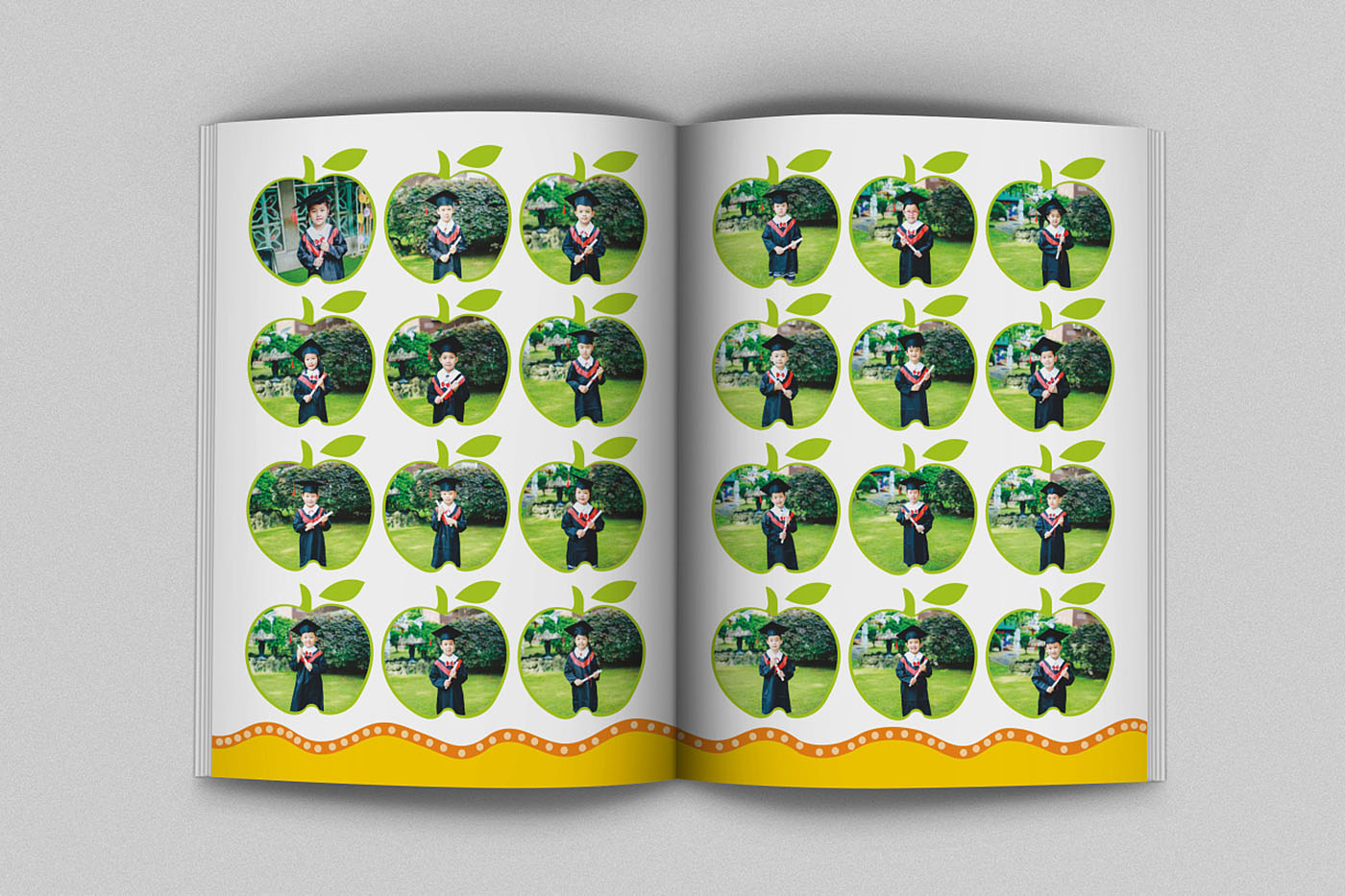 幼兒園畢業(yè)紀(jì)念冊(cè)設(shè)計(jì)