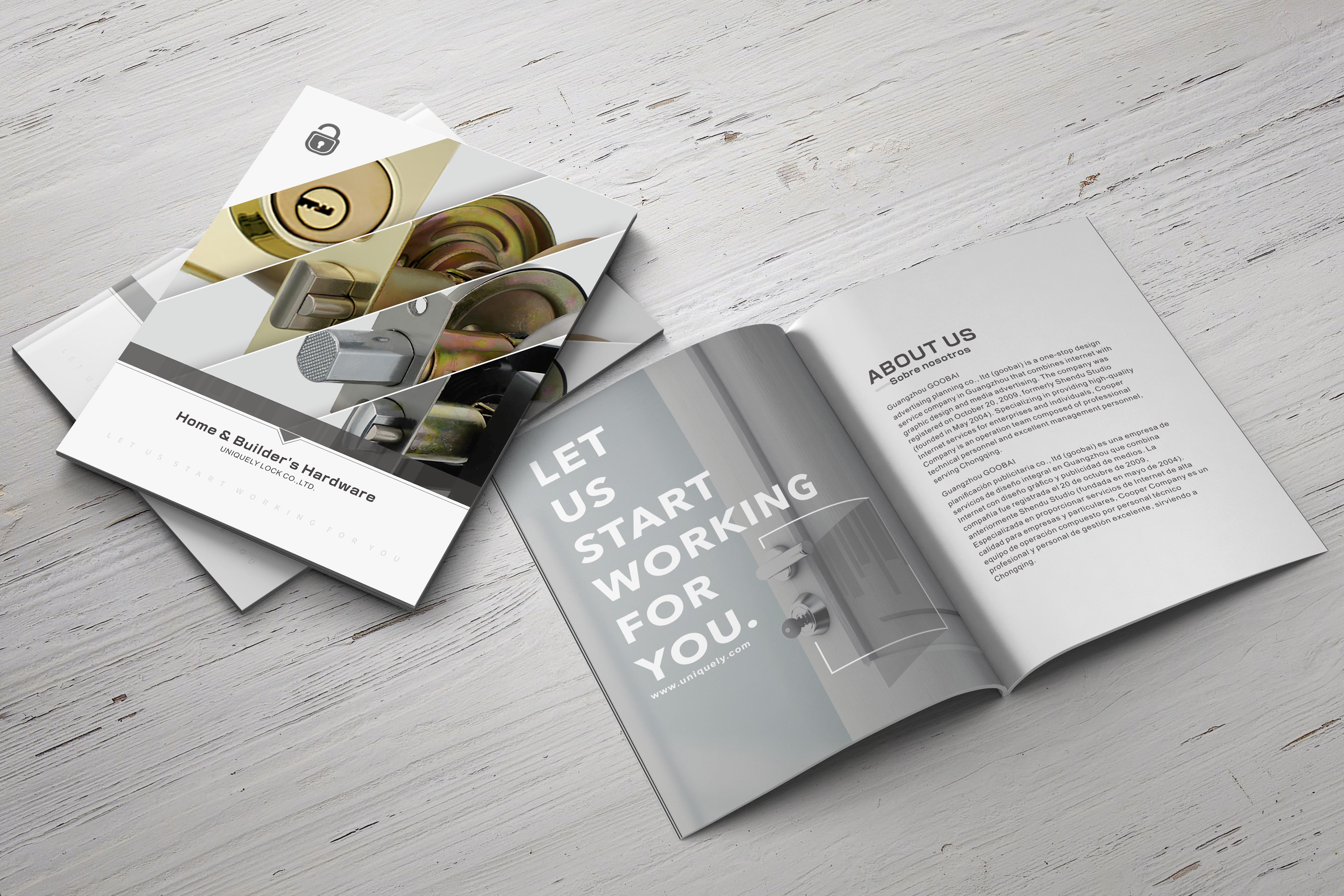 五金產(chǎn)品英文畫冊設(shè)計(jì)