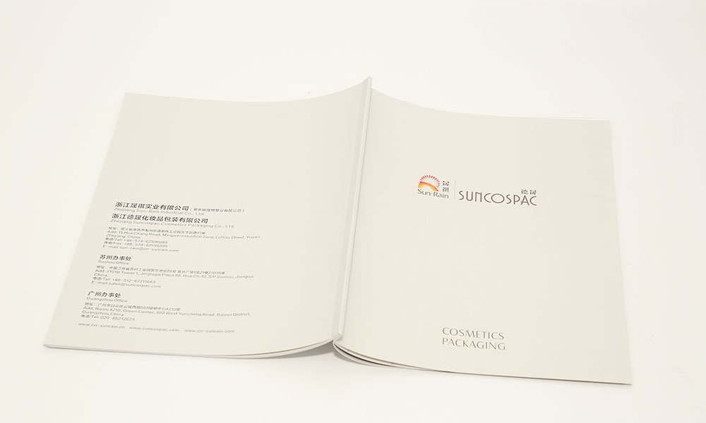 好的宣傳冊字體效果圖